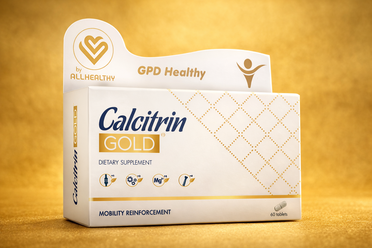 Calcitrin Gold - 60 tablets